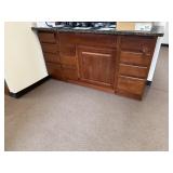 CABINET BASE - GRANITE TOP -