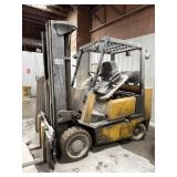 Yale LP forklift UNtested one propane tank buyer