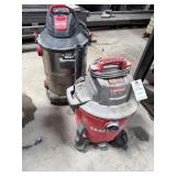 2 shop vac  untested