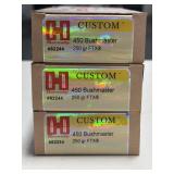 60 RDS HORNADY CUSTOM 450 BUSHMASTER AMMO
