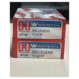 40 RDS HORNADY 350 LEGEND 170 GRAIN SP