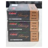 60 RDS PMC 223 REM AMMO 55 GRAIN FMJ
