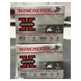 50 RDS WINCHESTER 20 GA STEEL SHOT 3" - 7/8 OZ