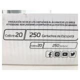 250 RDS RIO 20 GA SHOT SHELLS 1 OZ - 2-3/4"