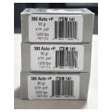 60 RDS UNDERWOOD 380 AUTO + P 90 GRAIN JHP