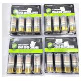 (4) 4-PACKS OF CLEAN SHOT 12 GA BORE CLEANER