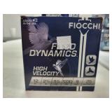 25 RDS FIOCCHI 12 GA SHOT SHELLS 2-3/4" - 1-1/4