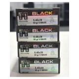 80 RDS HORNADY BLACK 5.45 x 39mm 60 GRAIN V-MAX