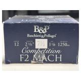 25 RDS B&P COMPETITION F2 MACH SHOT SHELLS 12 GA