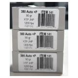 60 RDS UNDERWOOD 380 AUTO + P 90 GRAIN JHP