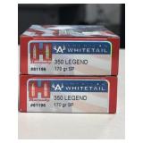40 RDS HORNADY 350 LEGEND AMMO 170 GRAIN SP