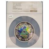 2021 PALAU SILVER "GREAT CONSPIRACIES - NEW WORLD