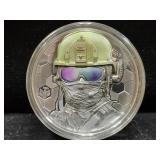 2022 "REAL HEROES - SPECIAL FORCES" 3 OZ SILVER -