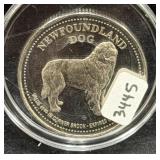 1981 CITY OF CORNER BROOK SILVER JUBILEE TOKEN