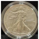 2012 SILVER EAGLE UNCIRCULATED 1 OZ COIN