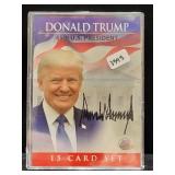 DONALD TRUMP 45TH PRESIDENT (15) CARD SET