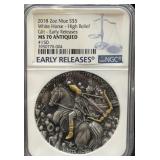 APOCALYPSE FOUR HORSEMEN "WHITE HORSE" 2 OZ .999