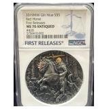 APOCALYPSE FOUR HORSEMEN "RED HORSE" 2 OZ .999