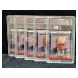 (5) 2023 MERRICK MINT DONALD TRUMP "MOST FAMOUS