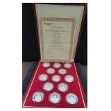 RUSSIAN "ORTHODOX HOLIDAYS" (13) STERLING