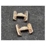 TIFFANY & CO 1997 STERLING SILVER CUFF LINKS -