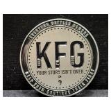 COLLECTIBLE CHALLENGE COIN - KFG "YOUR STORY...