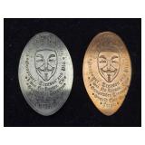 CARNIVAL COIN ROLL MACHINE (2) GUY HAWKES COINS