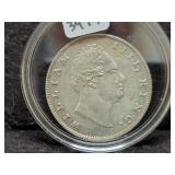 1835 INDIA ONE RUPEE COIN - 91.7% SILVER -