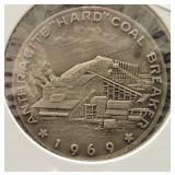 TAMAQUA AREA COIN CLUB .999 FINE SILVER ROUND