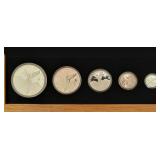 2014 MEXICO (5) LIBERTAD PROOF COIN COLLECTION -