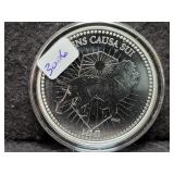 JOHN WICK 1 OZ SILVER ROUND