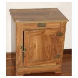 WHITE CLAD SINGLE DRAWER STAND