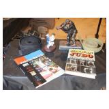 MARITAL ARTS BELTS, BOOKS & STATUES