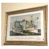 DREW AND ST. JOHN RIVER BOAT PRINT