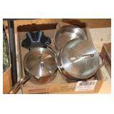 STAINLESS STEEL COOKWARE PCS