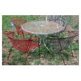 5 PIECE OUTDOOR PATIO SET