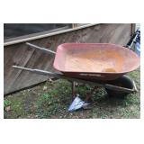 RUBBER TIRE WHEEL BARROW