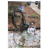 GARDEN HOSE, SPRINKLER CANS ETC