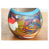 MEXICAN POTTERY FOLK ART BOWL