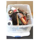 SHOE POLISH, LEATHER PROTECTOR ETC