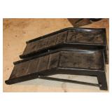 PAIR METAL CAR RAMPS