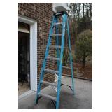 WERNER 8 FT FIBERGLASS STEP LADDER