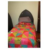 TWIN BED WITH EXTRA HEADBOARD