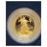 2007 AMERICAN EAGLE 1/10 OZ GOLD PROOF COIN