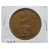 1940 BRITISH 1 PENNY