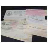 LOT OF (25) VINTAGE CHECKS FROM