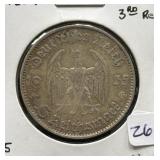 1935-D SILVER 5 MARKS