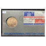 1974 BICENTENNIAL JOHN ADAMS MEDAL