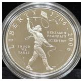 2006 BENJAMIN FRANKLIN "SCIENTIST" PF SILVER