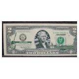 SERIES 2003 TENNESSEE $2 NOTE W/ COA